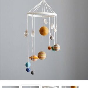 West Elm Colorful Planet Baby Mobile